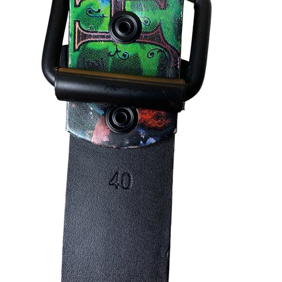 Disney Mad Hatter Leather Belt Men's 40" A Touch of Wonderland - Picture 7 of 8